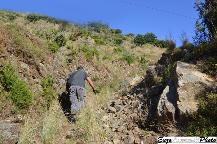 Bagnara Calabra, sentiero di monte cocuzzo, la situazione difficile del tracciato