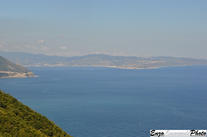 Bagnara Calabra, sentiero di Monte Cocuzzo, vista sullo Stretto di Messina
