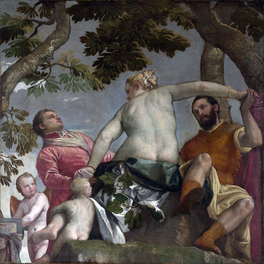 Paolo Veronese, allegorie nuziali, infedeltà