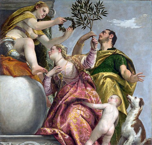 Paolo Veronese, allegorie nuziali, concordia