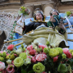 Statua della Madonna del Carmelo a Cinquefrondi