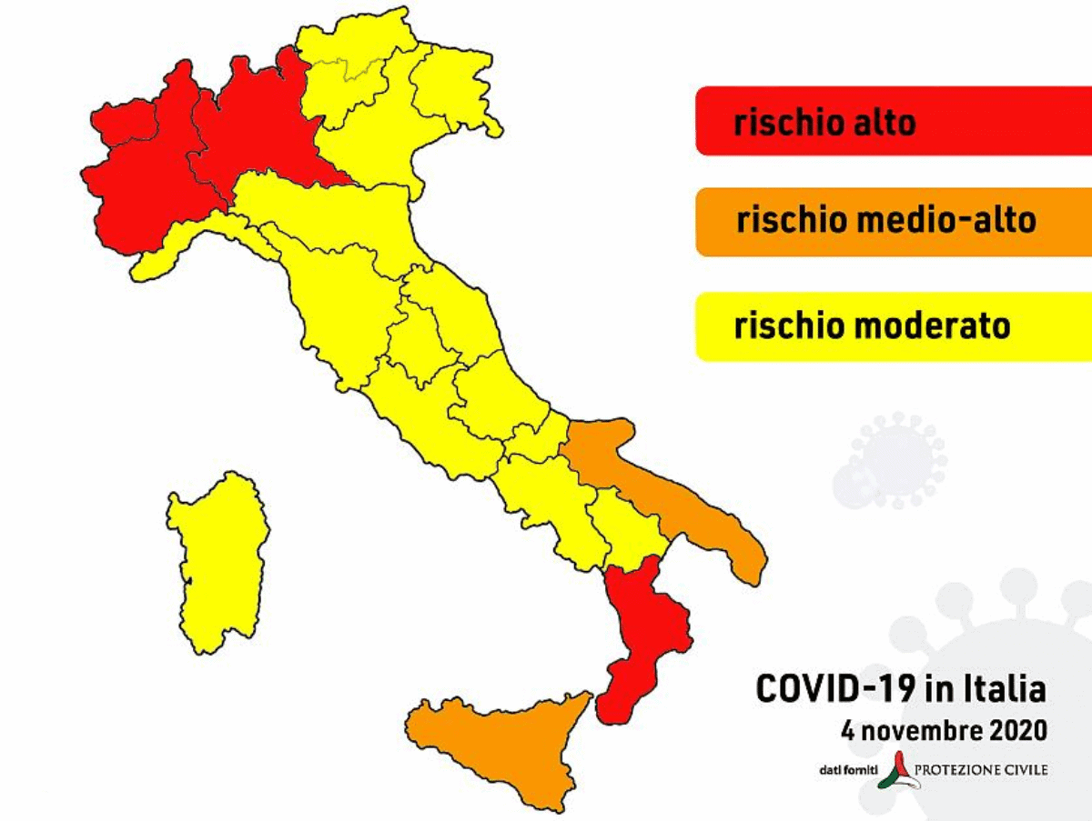 italia regioni covid