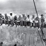 primo maggio operai a pranzo su rockfeller center