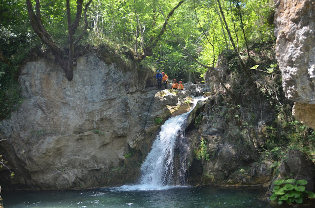 Fiume Lao, riserva dell'argentino, Calabria, cascate